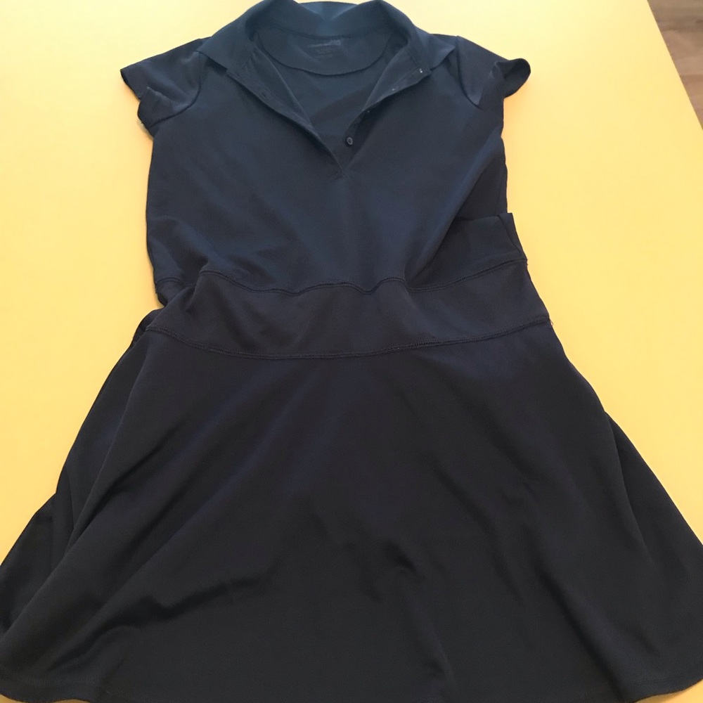 Girls Navy Uniform Dress